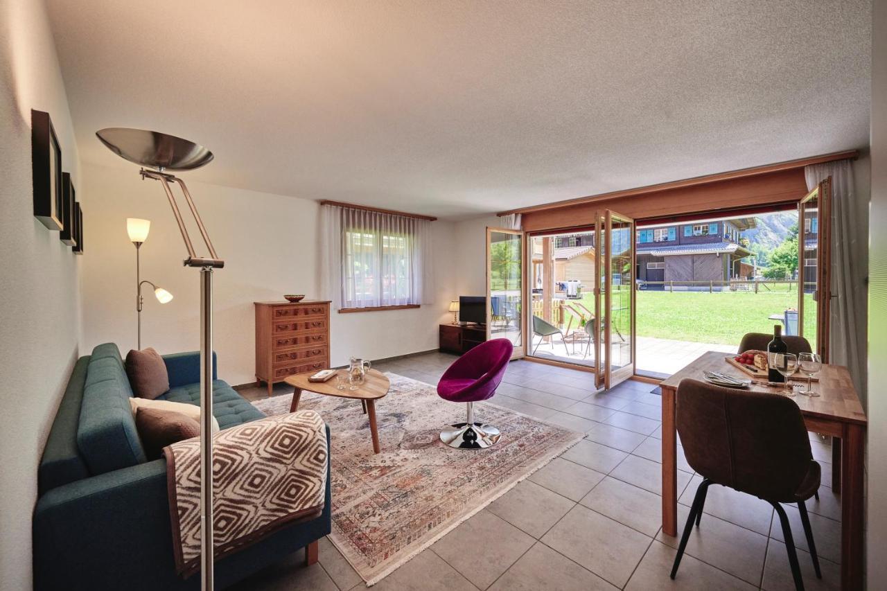 Apartment Truemmelbach, Comfortabl & Cozy, Private Terrace With Best Views Lauterbrunnen Esterno foto