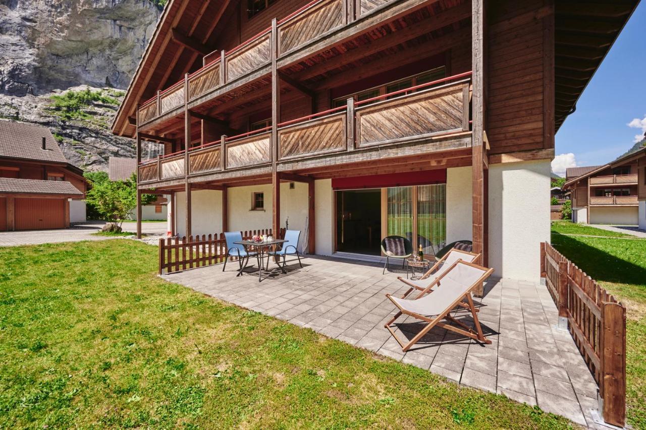 Apartment Truemmelbach, Comfortabl & Cozy, Private Terrace With Best Views Lauterbrunnen Esterno foto