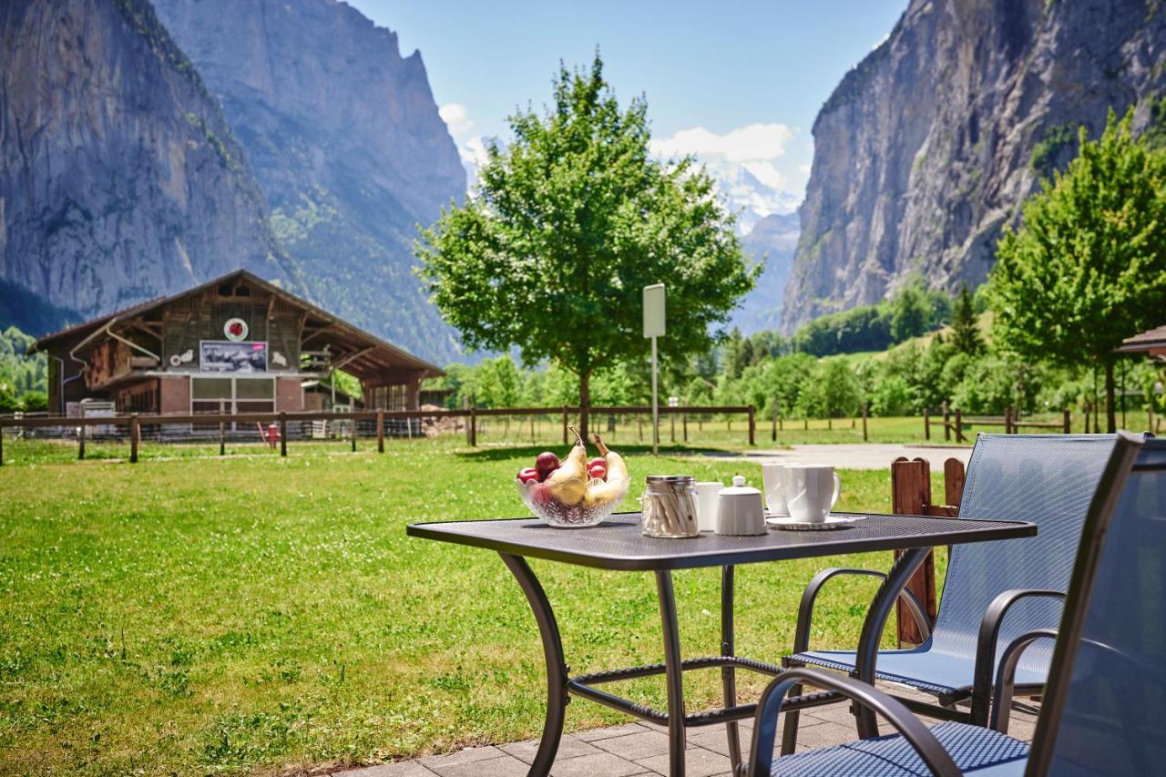 Apartment Truemmelbach, Comfortabl & Cozy, Private Terrace With Best Views Lauterbrunnen Esterno foto
