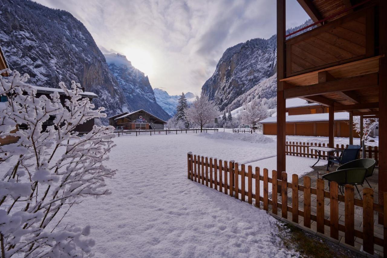 Apartment Truemmelbach, Comfortabl & Cozy, Private Terrace With Best Views Lauterbrunnen Esterno foto